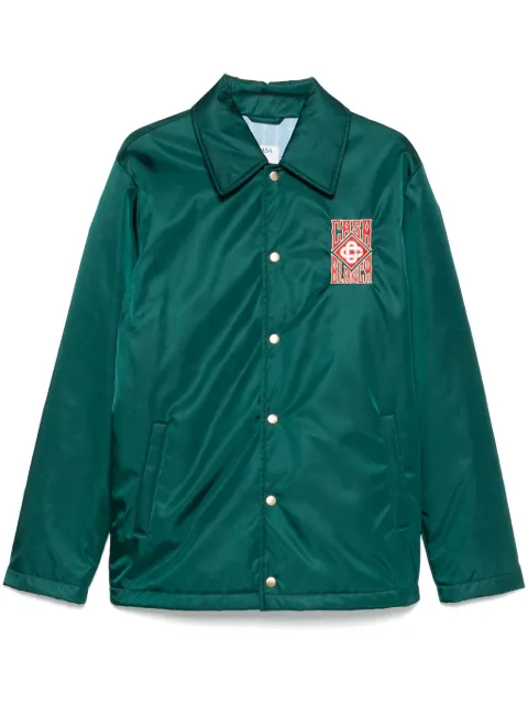 Casablanca Stadium shirt jacket Green MS25OT169