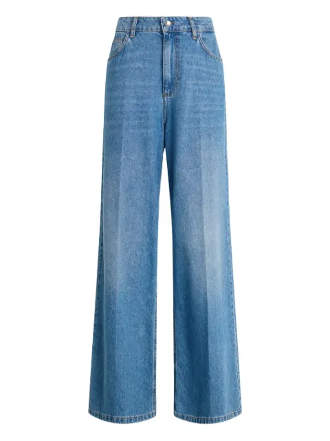 LIU JO high-rise flared jeans Blue WA5445D4666