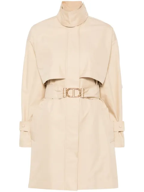 TWINSET belted coat Neutrals 251TP2661