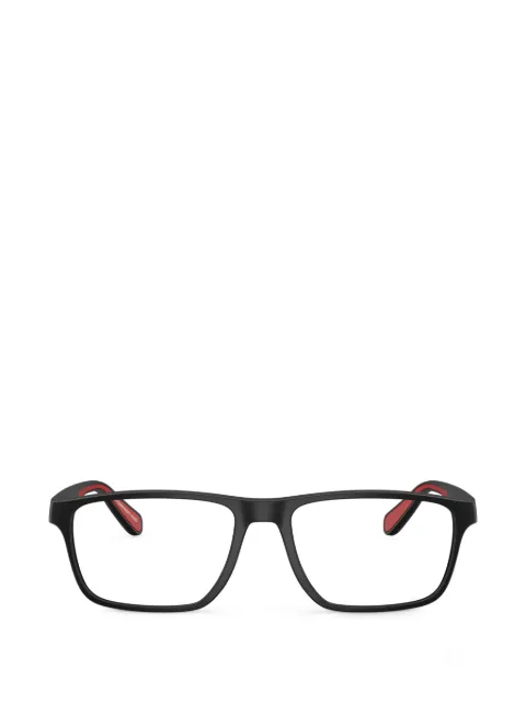 Emporio Armani rectangle-frame glasses Black EA3233
