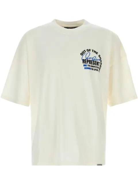 Represent logo print t-shirt White MLM41058