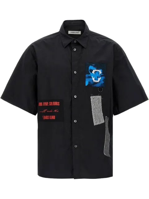 Undercover patch-embellished shirt Black UP1E44071