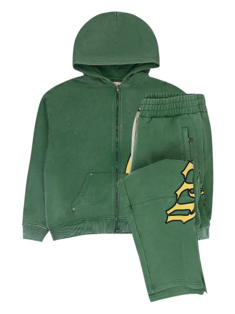 STADIUM GOODS® logo-applique tracksuit Green OGLOGOSWEATSUITV2GREENYELLOW