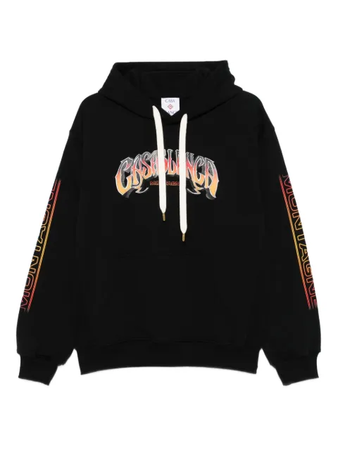 Casablanca logo hoodie Black MAW25JTP29201EXSKI