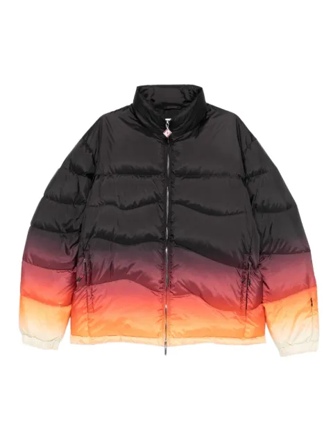 Casablanca gradient quilted puffer jacket Black MAW25OT19901EXSKI