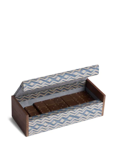 L'Objet Fortuny domino set Blue LPF126