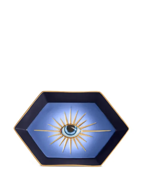 L'Objet Lito tray (23cm x 15cm) Blue LXL72
