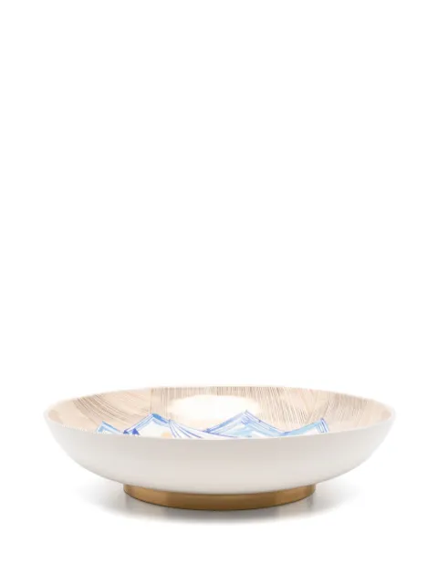 L'Objet x Ruan Hoffmann large Coupe bowl (45cm) Gold RH113