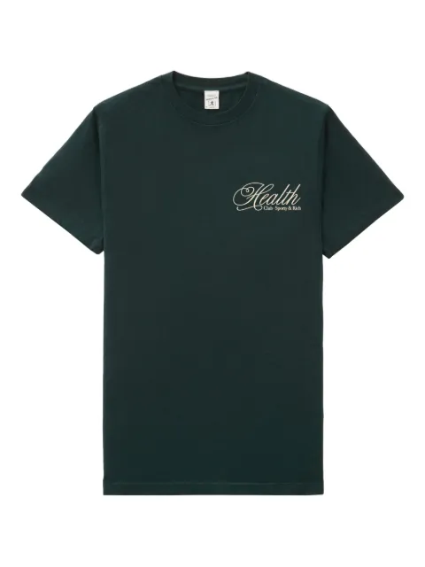 Sporty & Rich The Carlyle Souvenir T-Shirt Green TO043511078GR10