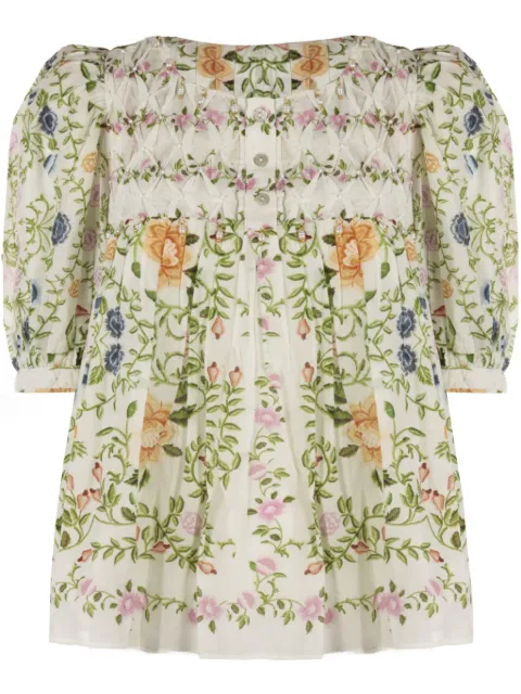 FARM Rio floral print blouse Neutrals 332177