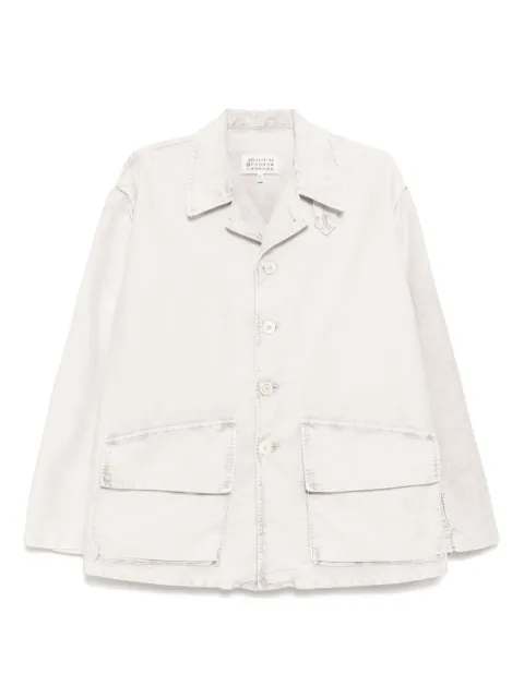 Maison Margiela cotton shirt jacket Neutrals S50AM0638S76543