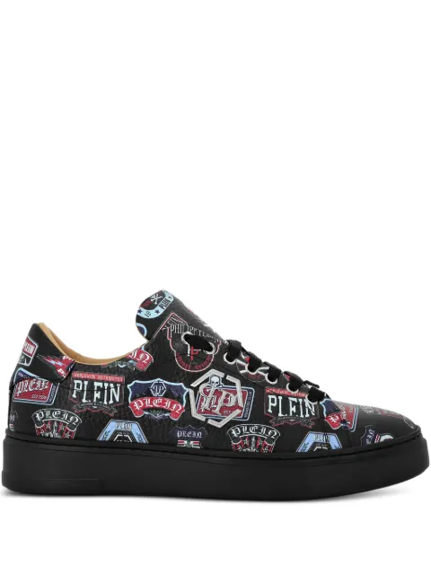 Philipp Plein Carson Patches low-top sneakers Black UAESMSC4064PLE010N