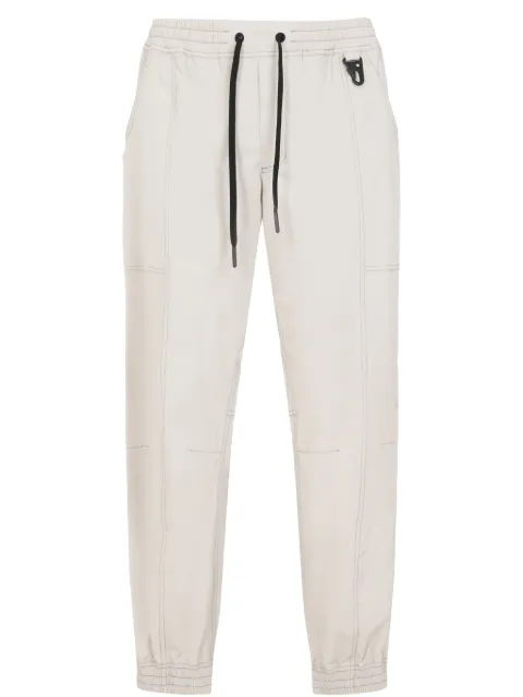 Moncler Grenoble logo straight-leg trousers Neutrals K10972A00003598C2