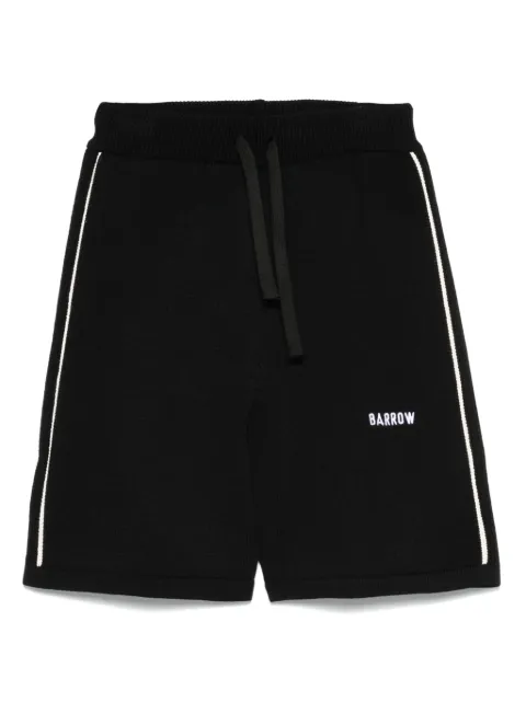 BARROW knitted shorts Black S5BWUABK024