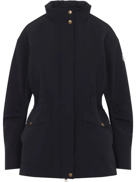 Moncler logo-patch jacket Black K10931A00101598E6