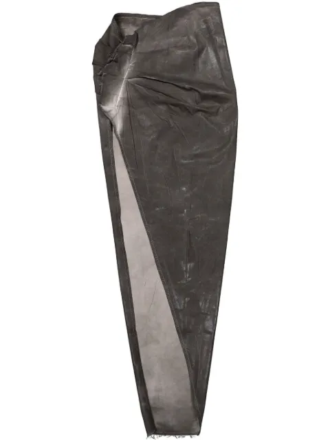 Rick Owens DRKSHDW Soft EDFU skirt Grey DS01E3348SCF