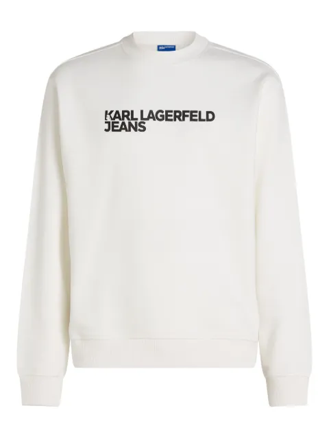 Karl Lagerfeld Jeans logo-print sweatshirt White A1M20001100
