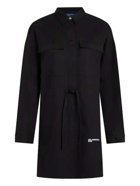 Karl Lagerfeld Jeans Utility shirt dress Black A3W13018999