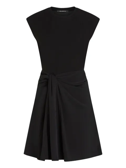 Karl Lagerfeld panelled dress Black A3W13002999