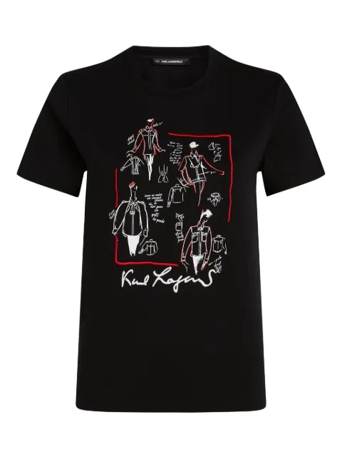 Karl Lagerfeld Karl Series T-shirt Black A3W17099999