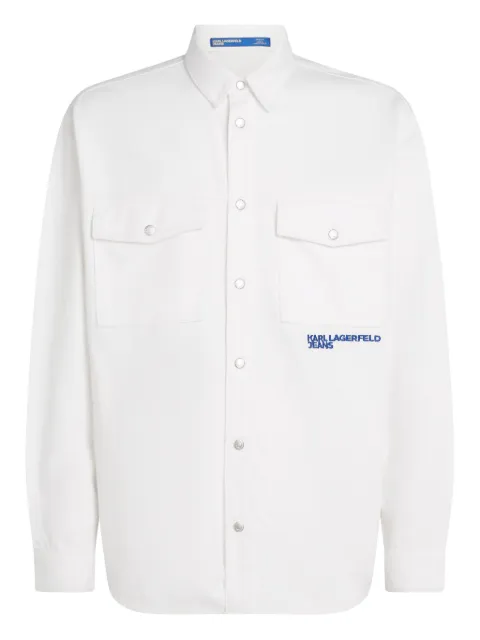 Karl Lagerfeld Jeans KLJ Out of Blue shirt White A3M16002100