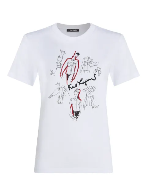 Karl Lagerfeld Karl Series T-shirt White A3W17099100