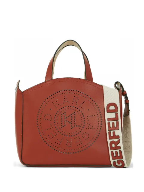Karl Lagerfeld small leather tote bag Brown A1W300581XW