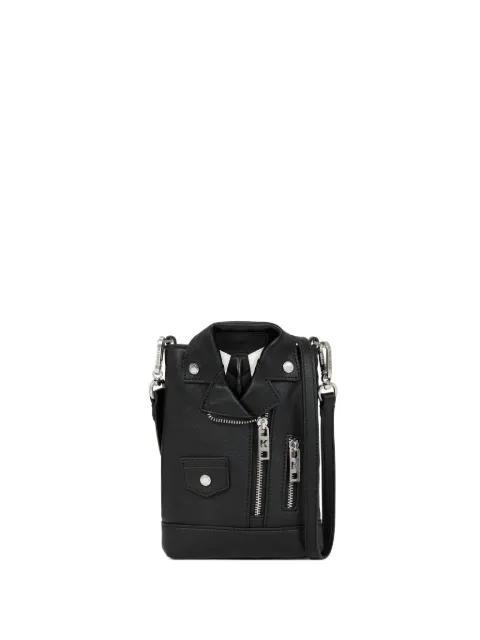 Karl Lagerfeld leather mini crossbody bag Black A3W30188999