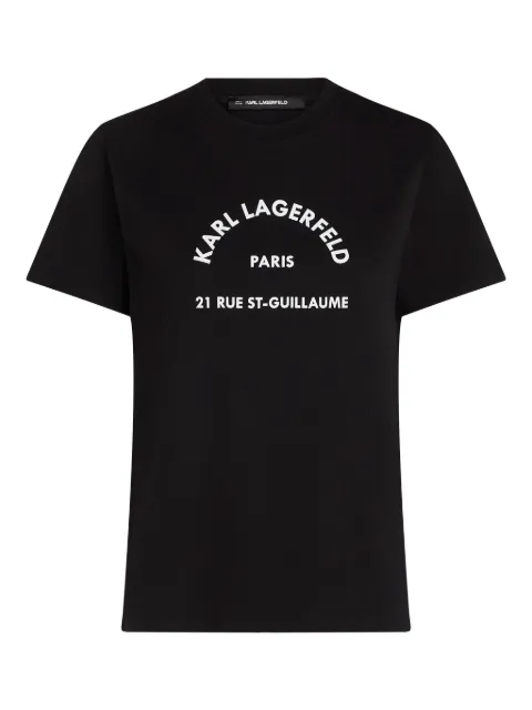 Karl Lagerfeld Rue St-Guillaume T-shirt Black A3W17105999