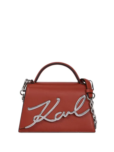Karl Lagerfeld small Signature cross body bag Red A1W300381XW