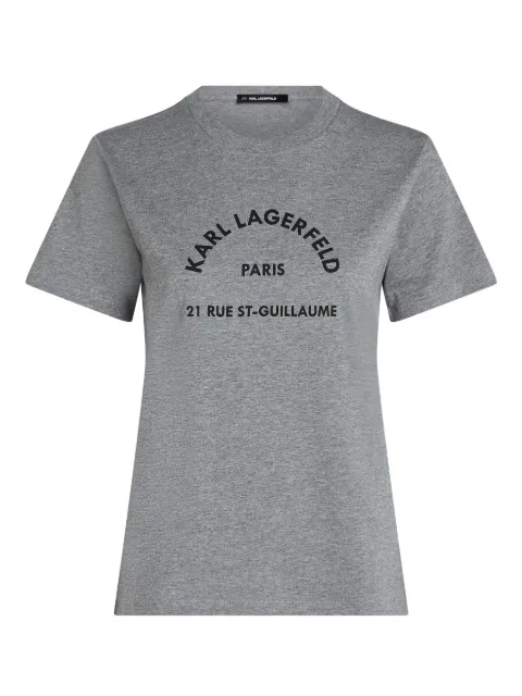 Karl Lagerfeld Rue St-Guillaume t-shirt Grey A3W17105257