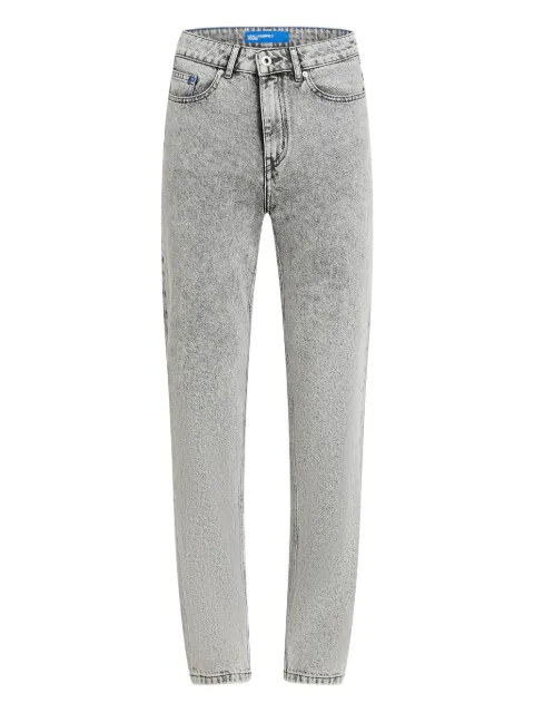 Karl Lagerfeld Jeans high-rise mom jeans Grey A3W100671CJ