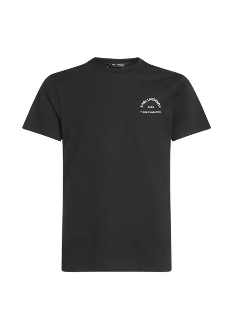 Karl Lagerfeld Rue St-Guillaume slim-fit T-shirt Black A3M17106999