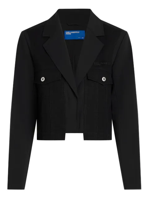 Karl Lagerfeld Jeans utility blazer Black A3W14019999