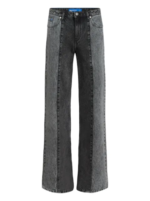 Karl Lagerfeld Jeans relaxed blocked jeans Grey A3W100701YQ