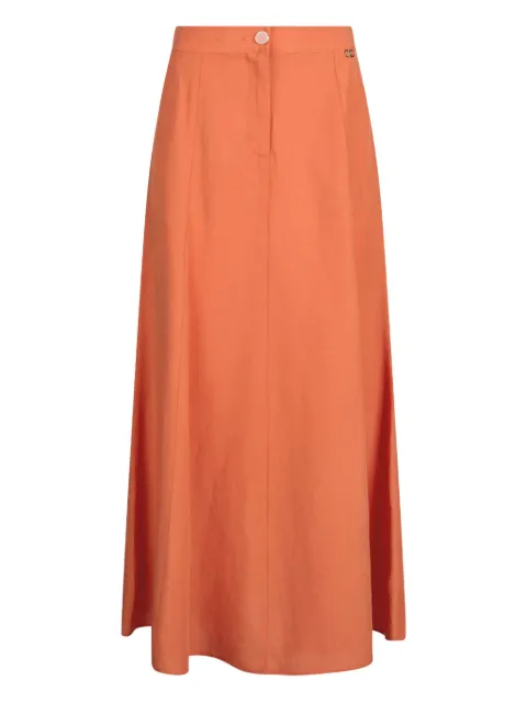 LIU JO high-waisted midi skirt Orange WA5353T4818