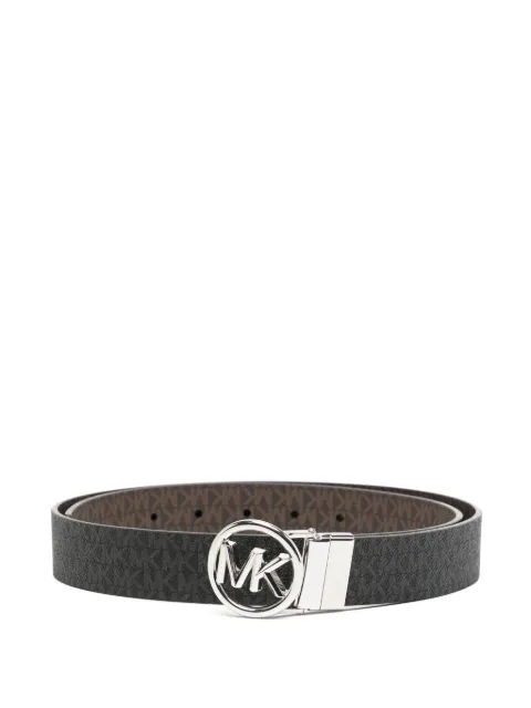 Michael Kors all-over logo print belt Black 29551342
