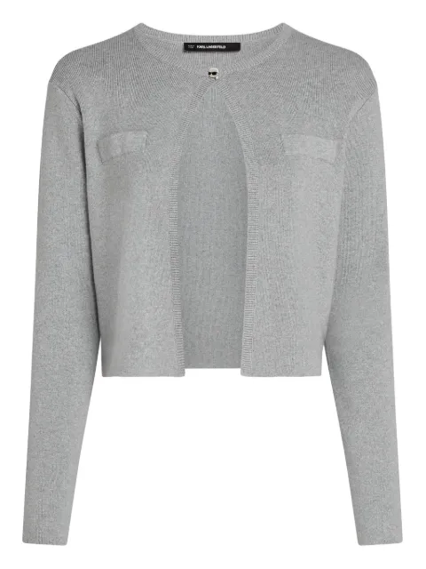Karl Lagerfeld Ikon cardigan Grey A3W18033257