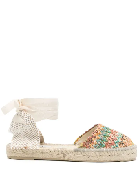 Manebi Yucatan espadrilles Green H34P0YUCATANMULTICOLOR