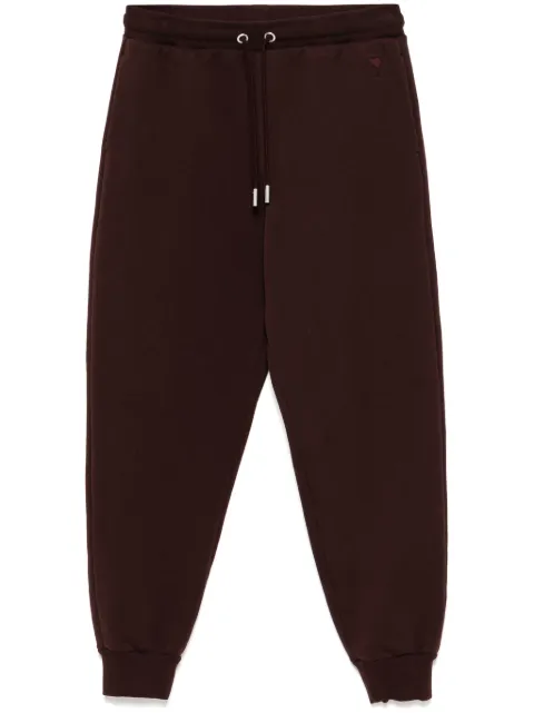 AMI Paris logo-patch track pants Brown UTR240747633