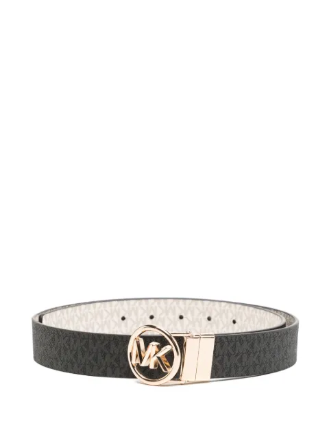 Michael Kors all-over logo print belt Grey 29551342