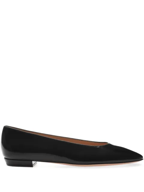 Gianvito Rossi Amelia ballerina shoes Black G2233410RICNUI