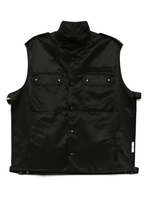 Olly Shinder logo-print jacket Black JK03SS25B