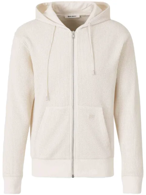 Wales Bonner hooded sweatshirt Neutrals MS25JE12CO04