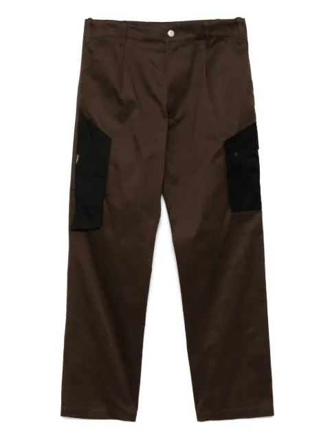 Olly Shinder Gardiner trousers Brown TR02SS25DB