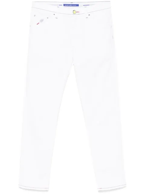Jacob Cohën pocket-square jeans White JUMQM015T02S3848