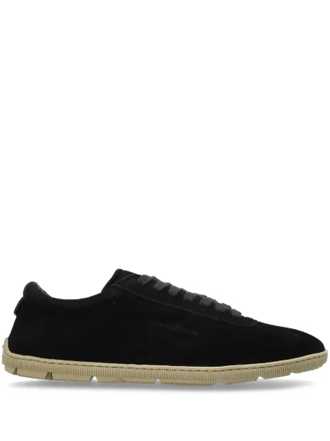 Giorgio Armani suede sneakers Black X2X208XF829