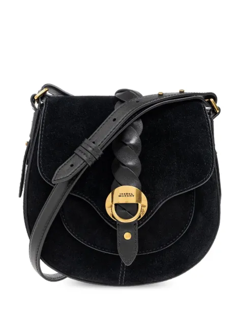 ISABEL MARANT Altay Small leather shoulder bag Black BF0099FAC2C21M
