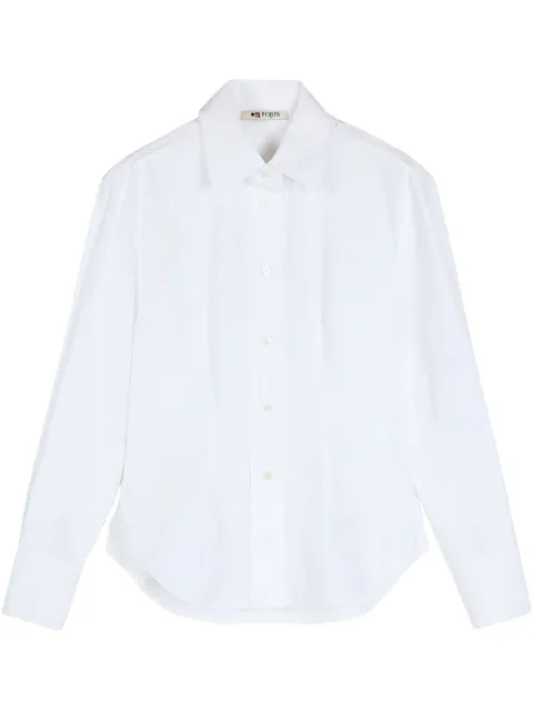 Ports 1961 No.10 Refined shirt White PW225HLS01FCOU153
