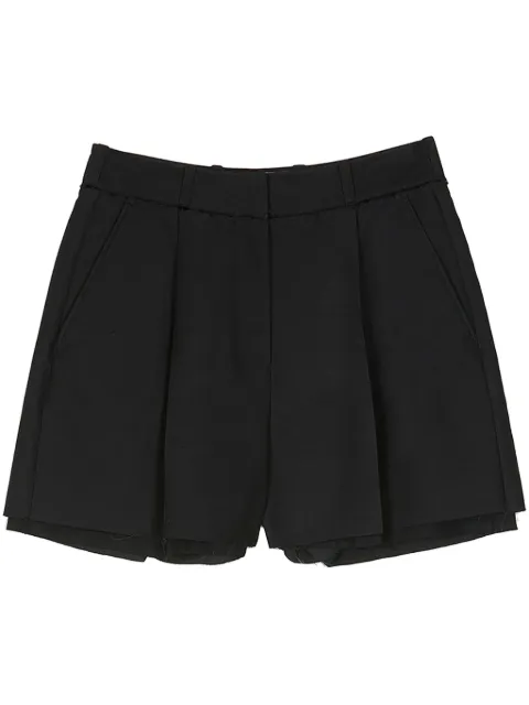 Ports 1961 wool tailored shorts Black PE225TSH02VWW033